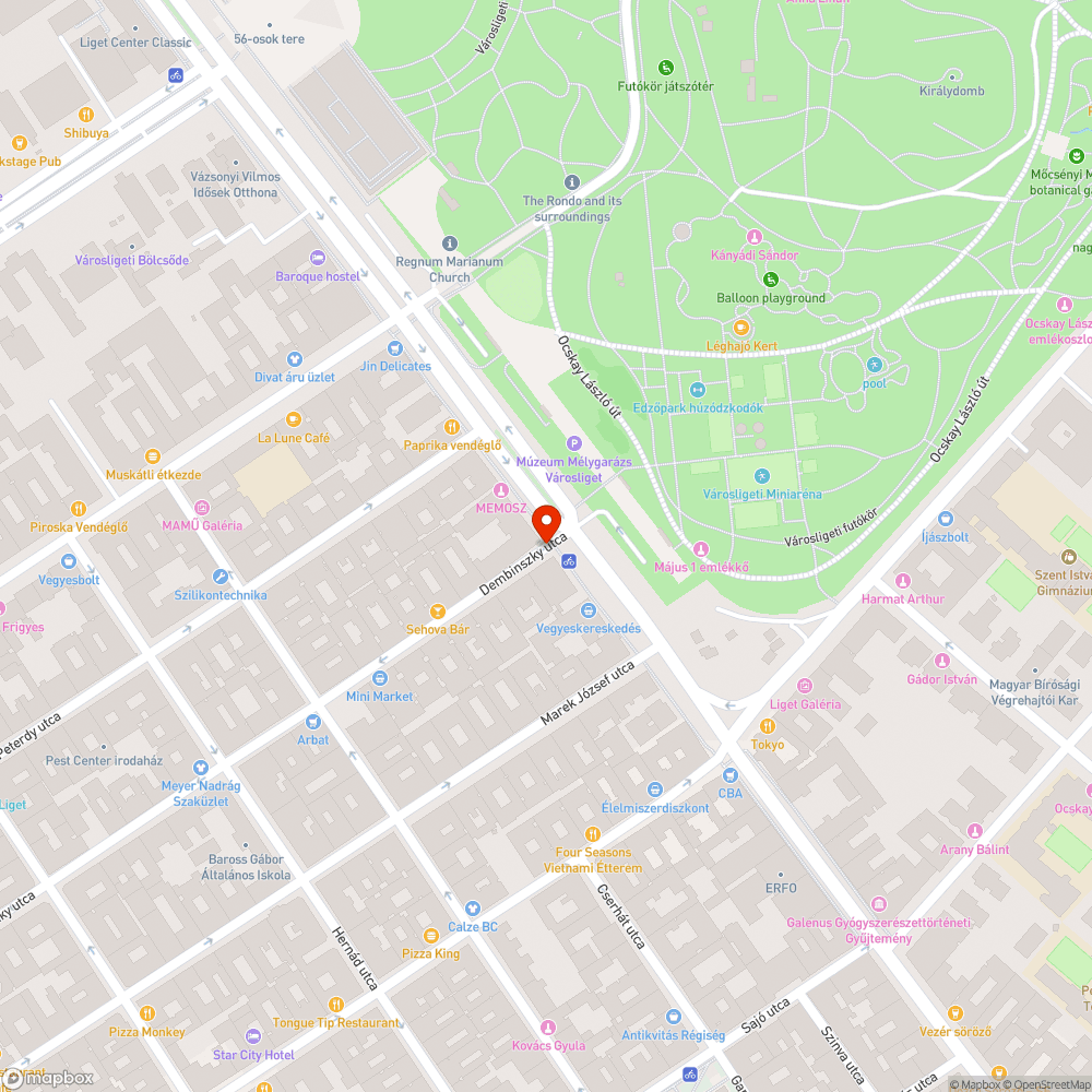 Kidöntött poller bejelentés helye