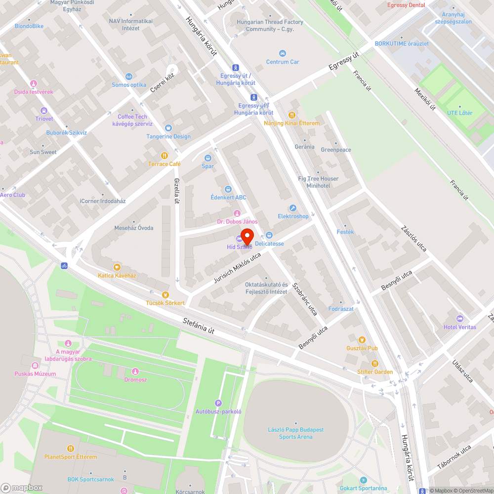 Bécsi rendszámú Opel Meriva bejelentés helye