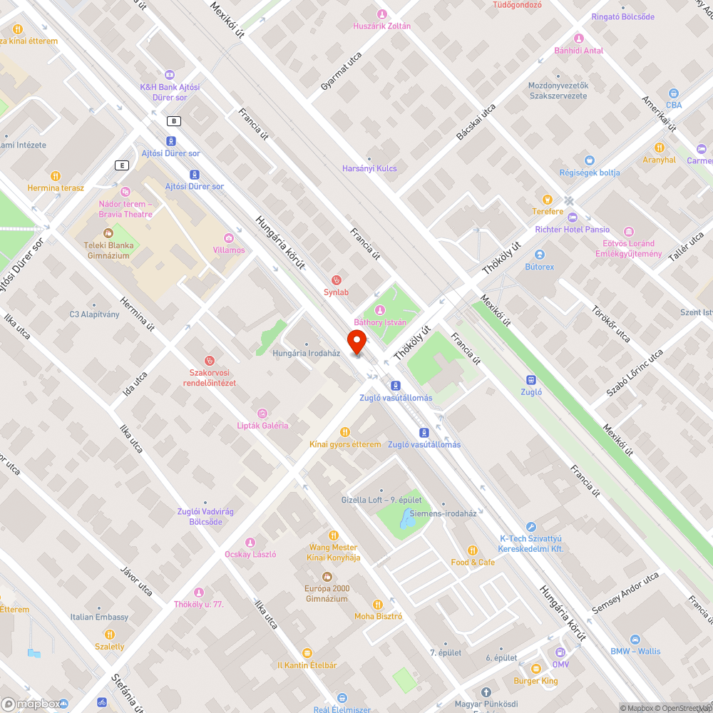 Sérült fa bejelentés helye