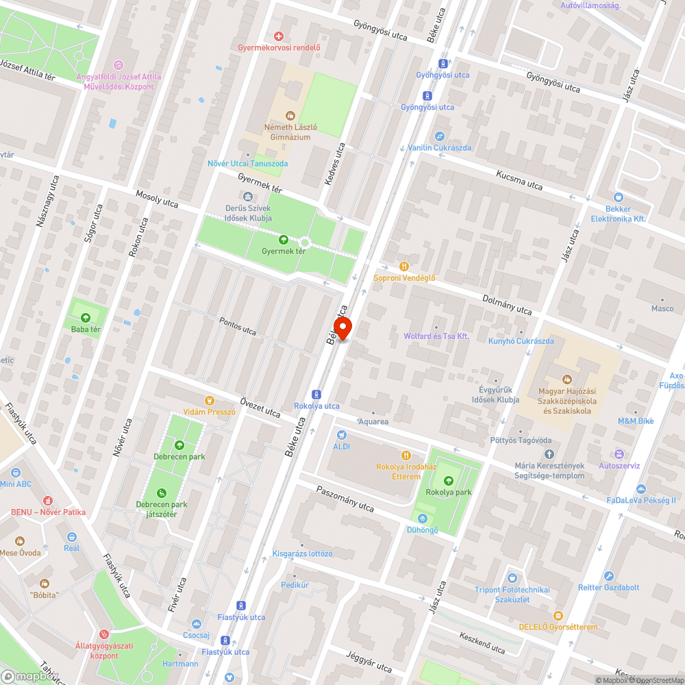 Állandó járdán parkolás bejelentés helye