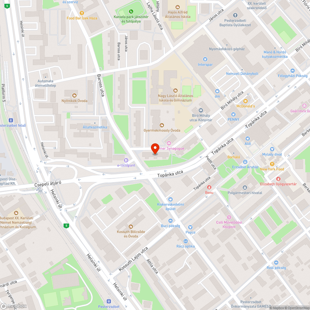 Hiányzó fedő a közúton bejelentés helye