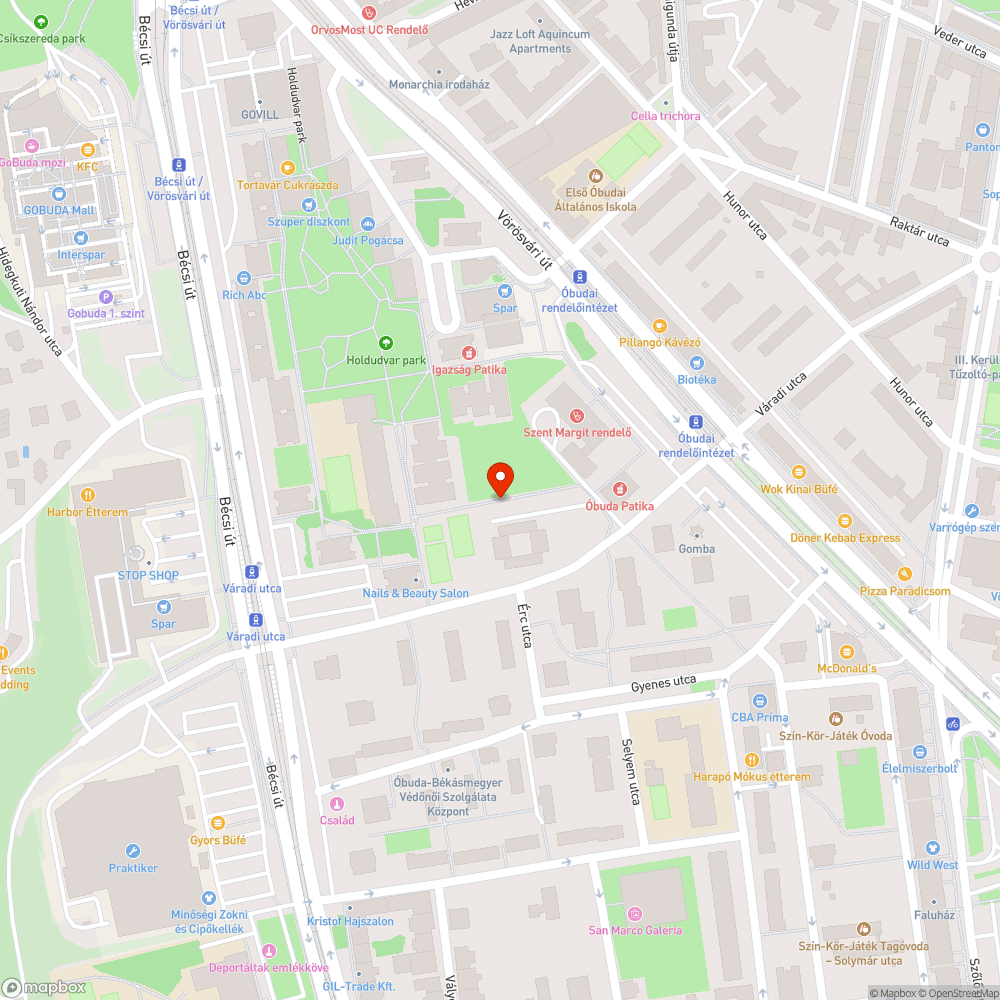 Kidobott matrac bejelentés helye