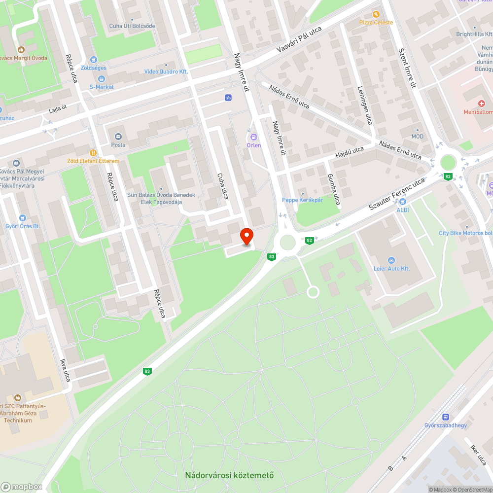 Elhagyott autók. bejelentés helye