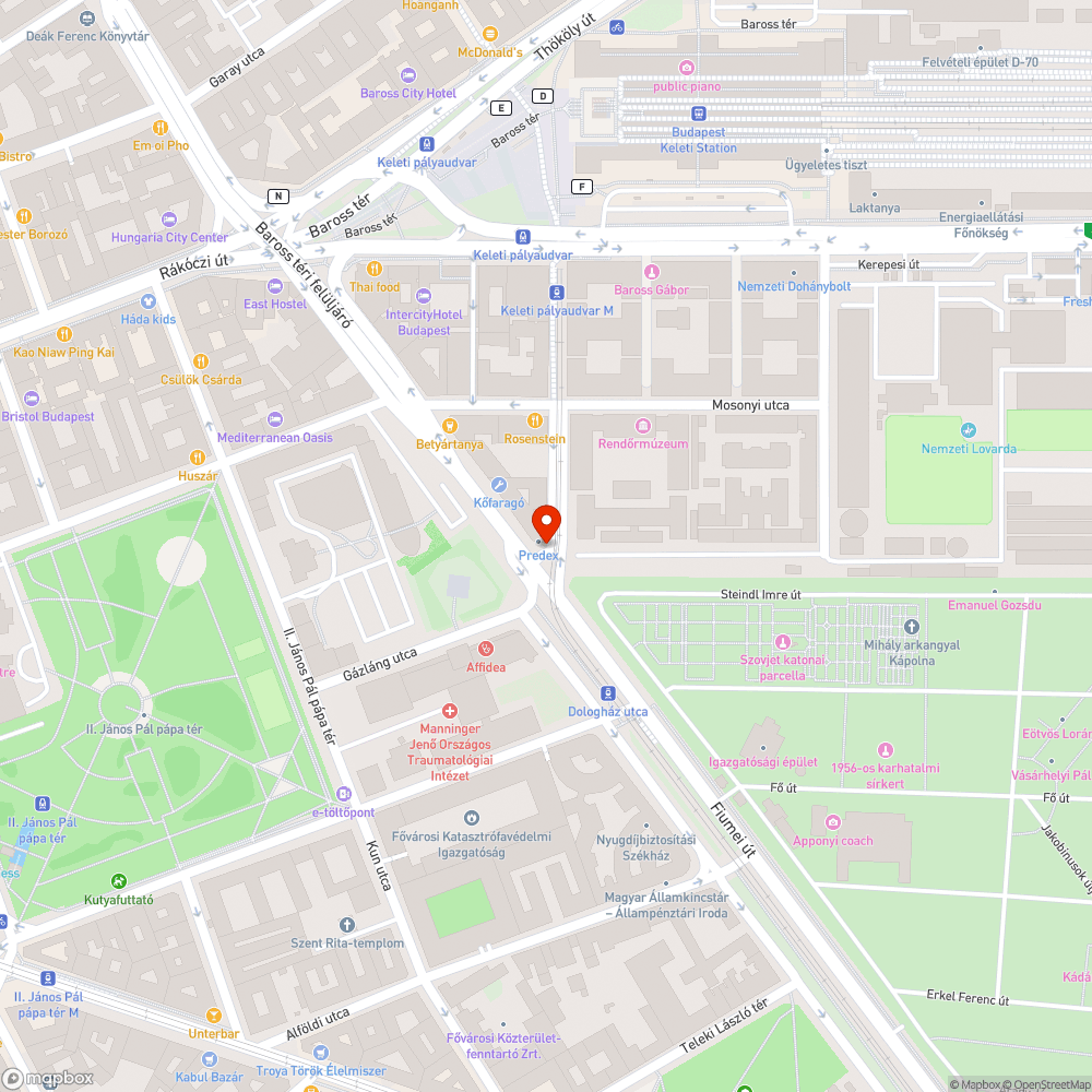 Lekopott zebra bejelentés helye