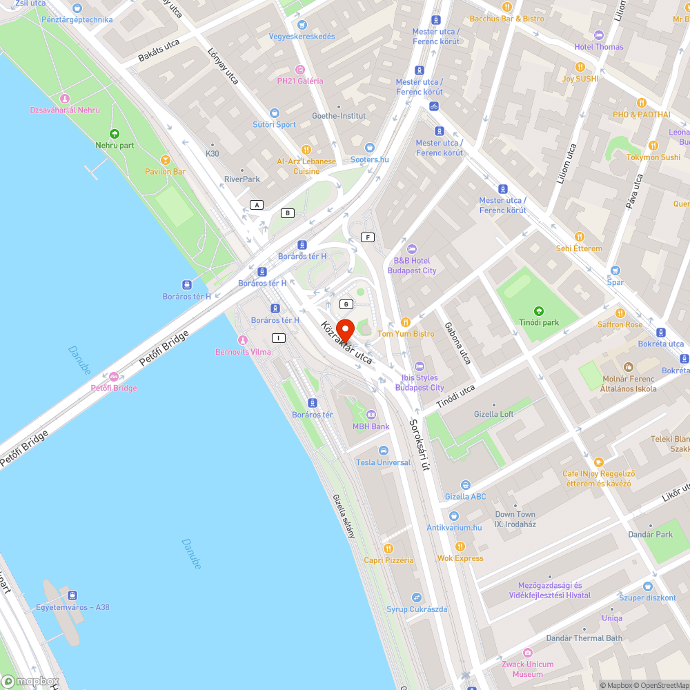 Kidöntött pollerek bejelentés helye