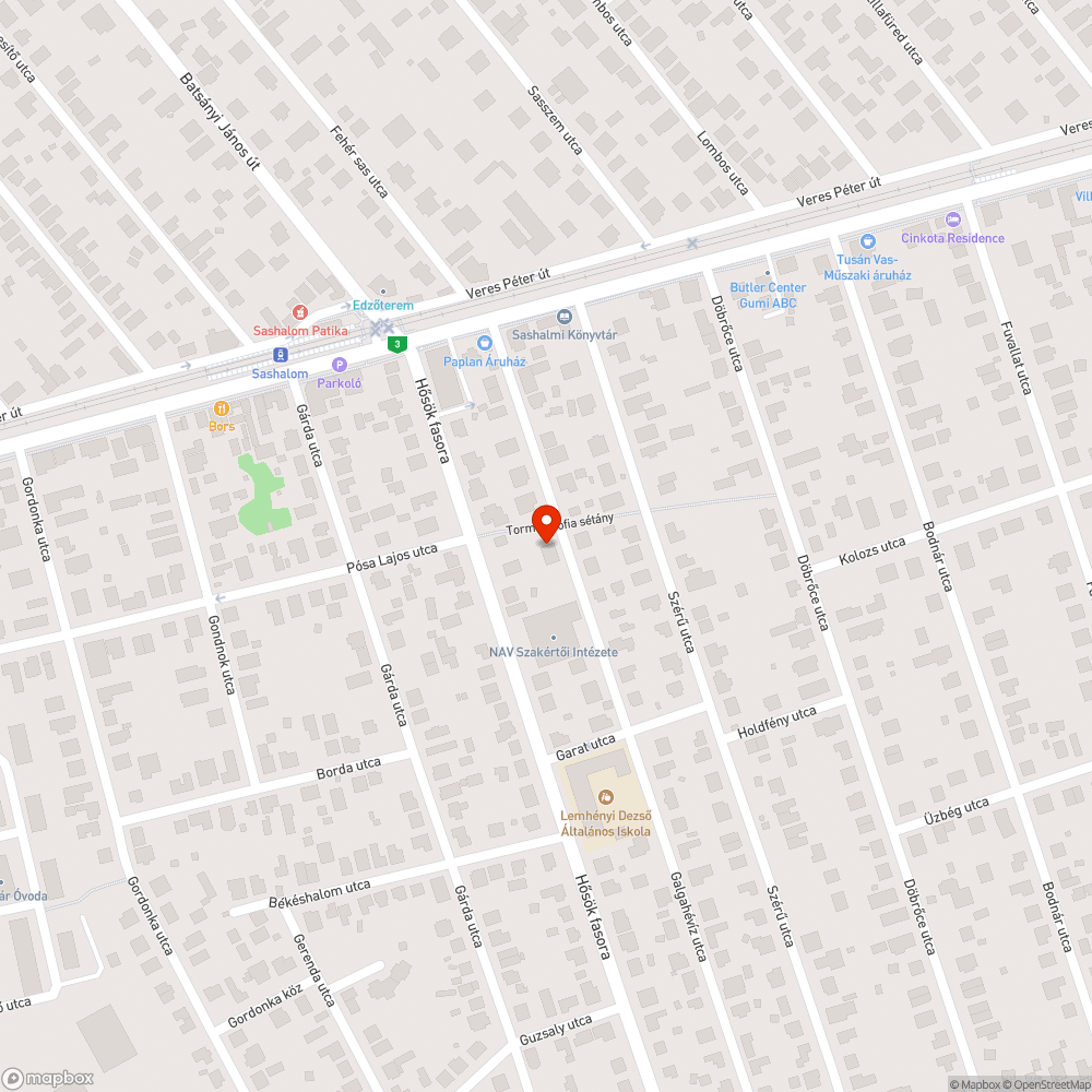 Útkereszteződés nem jól látható bejelentés helye