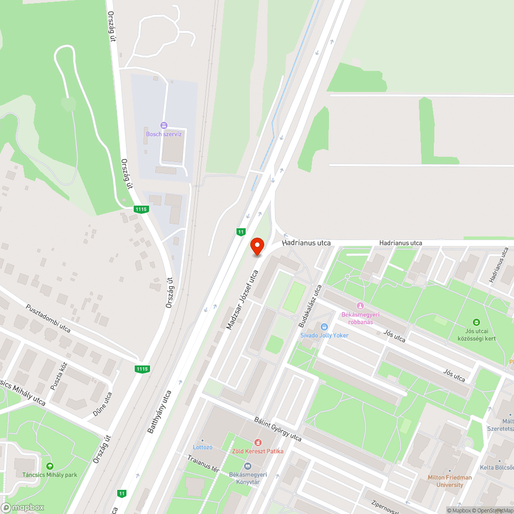 Zöldterületen áll egy jó ideje bejelentés helye