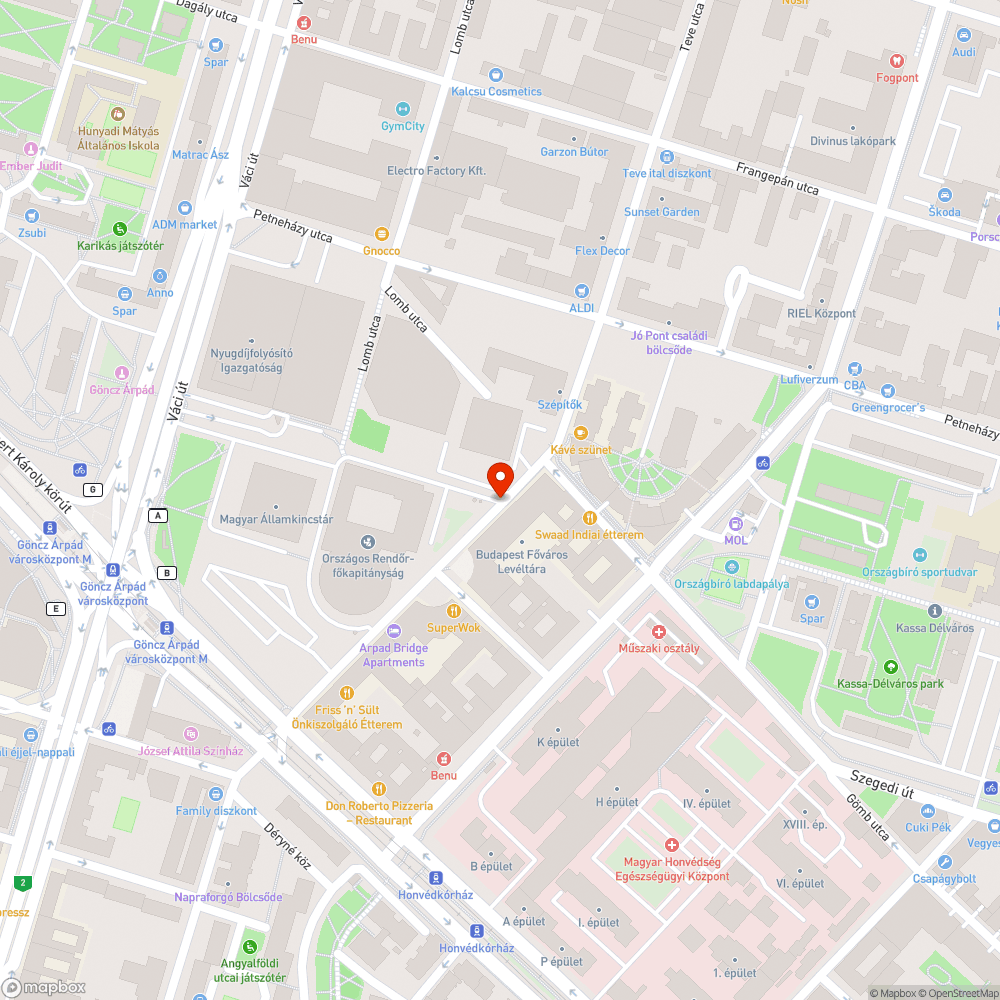 Terelés, átjárás biztosítása nélküli lezárás bejelentés helye