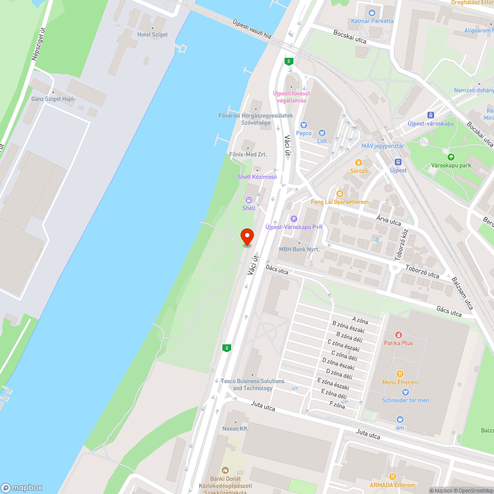 Graffiti bejelentés helye