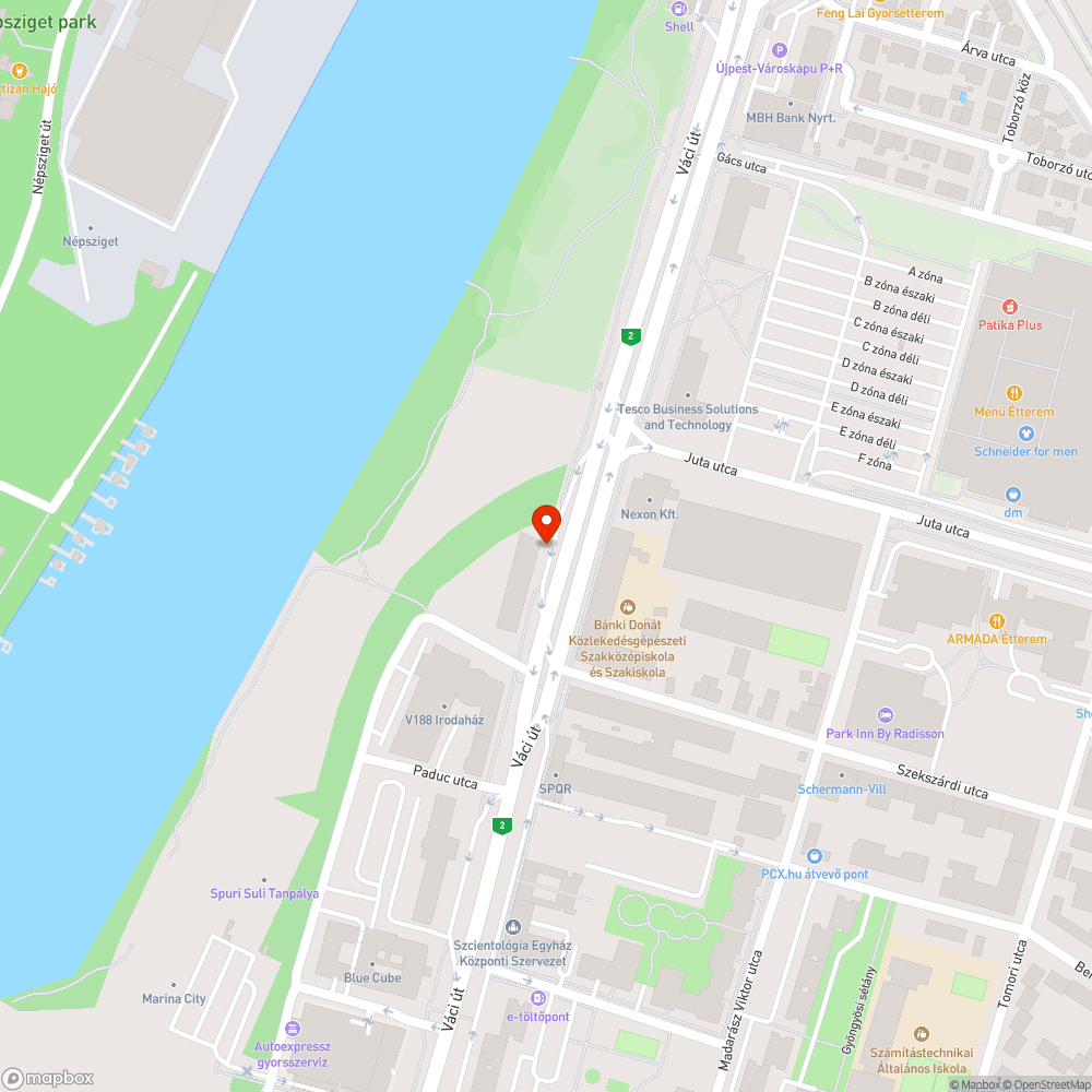 keskeny járda bejelentés helye