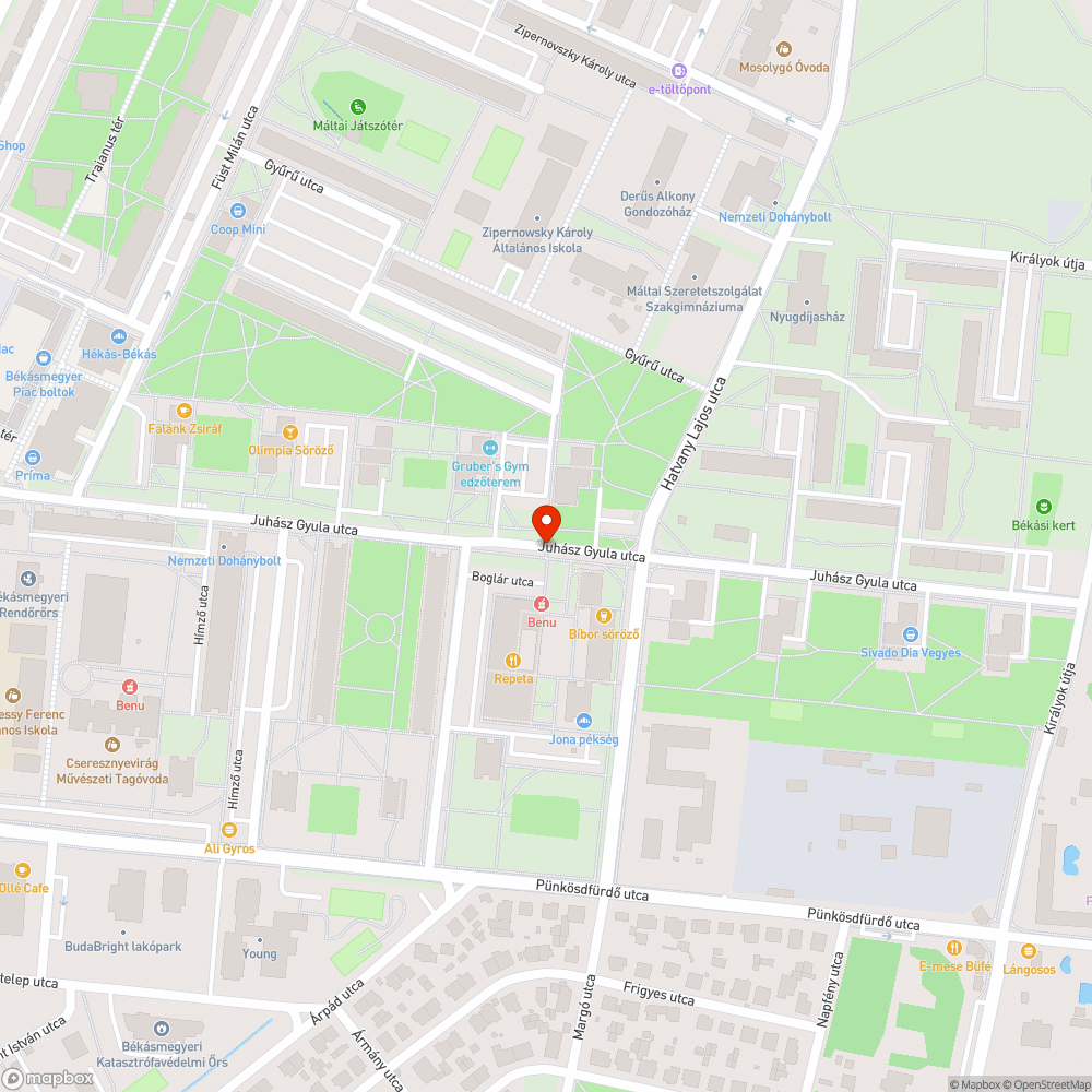 Rongált, szemetesnek használt pollerek bejelentés helye