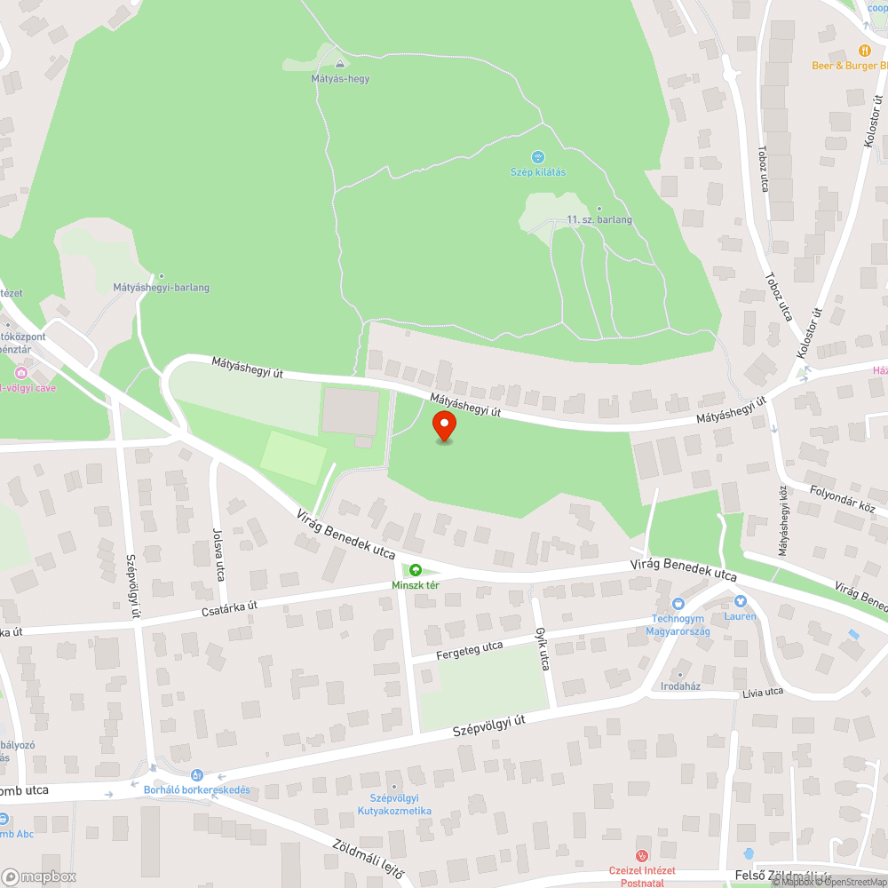 Illegális szemétlerakat bejelentés helye