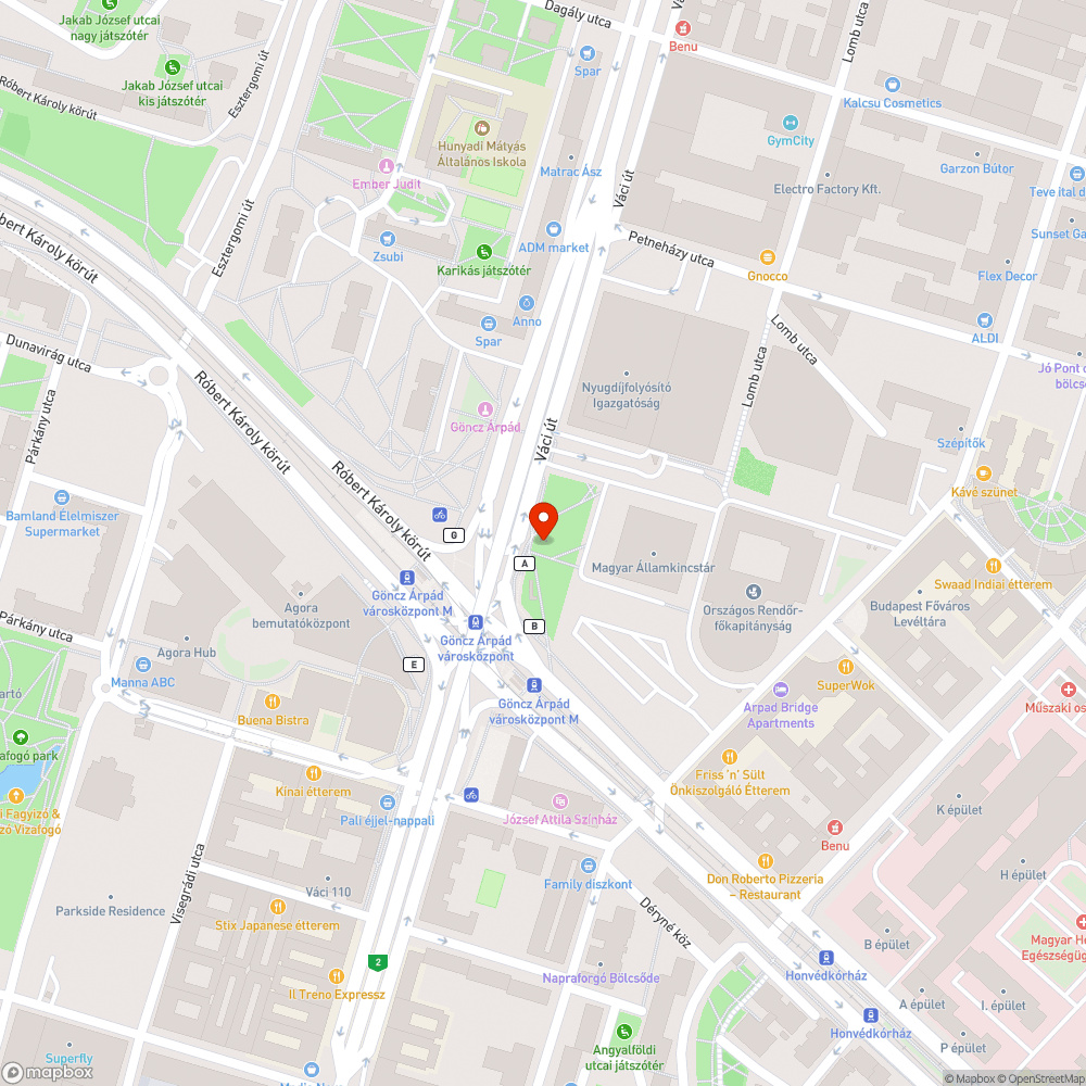 Ismét kiáll a kockakő bejelentés helye