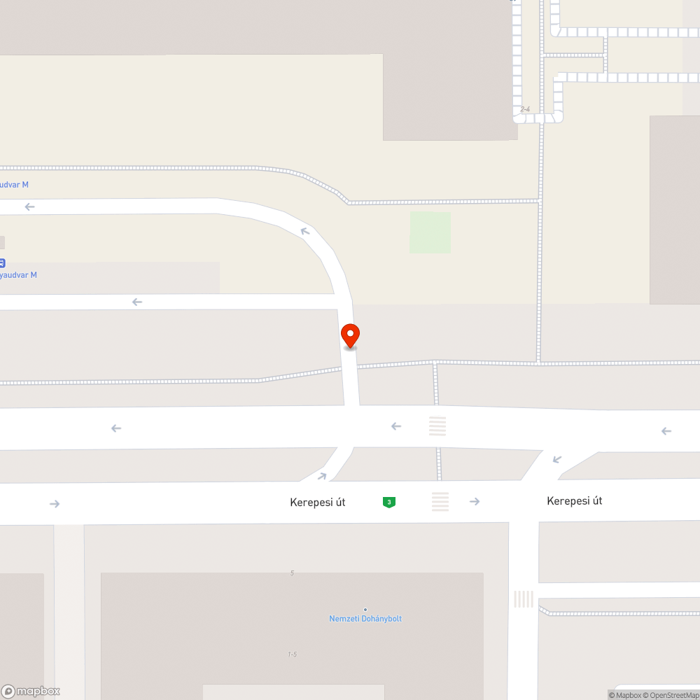 Hiányzó kerékpáros átvezetés bejelentés helye