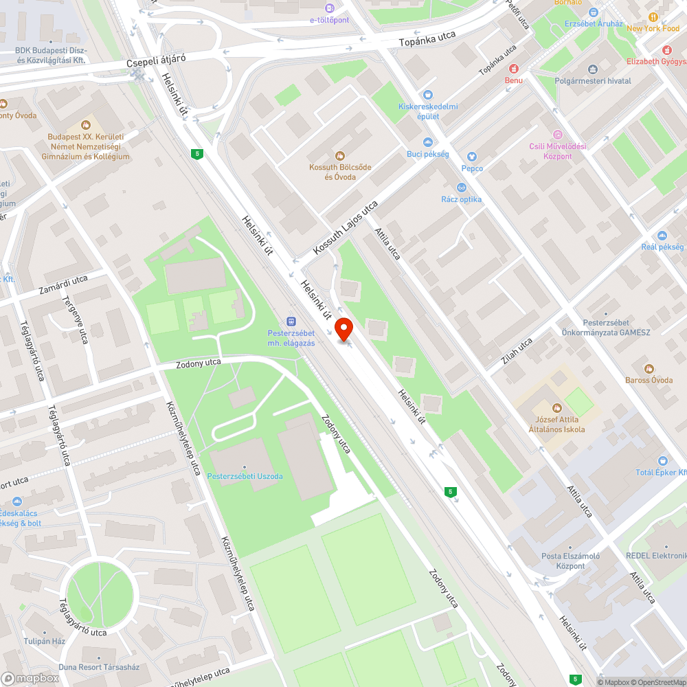 Pesterzsébet vasútállomás megállóhely elhanyagolt környezete bejelentés helye