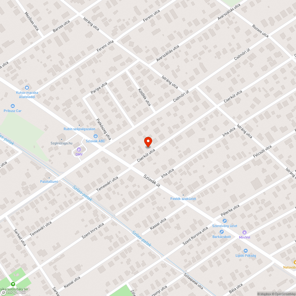 Erodált lépcső bejelentés helye