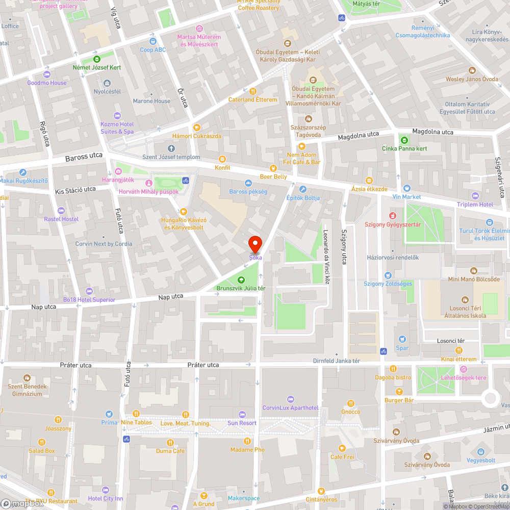 Mozdulatlan jármű bejelentés helye