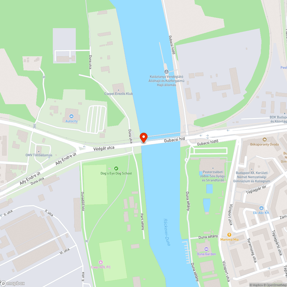 korlát bejelentés helye