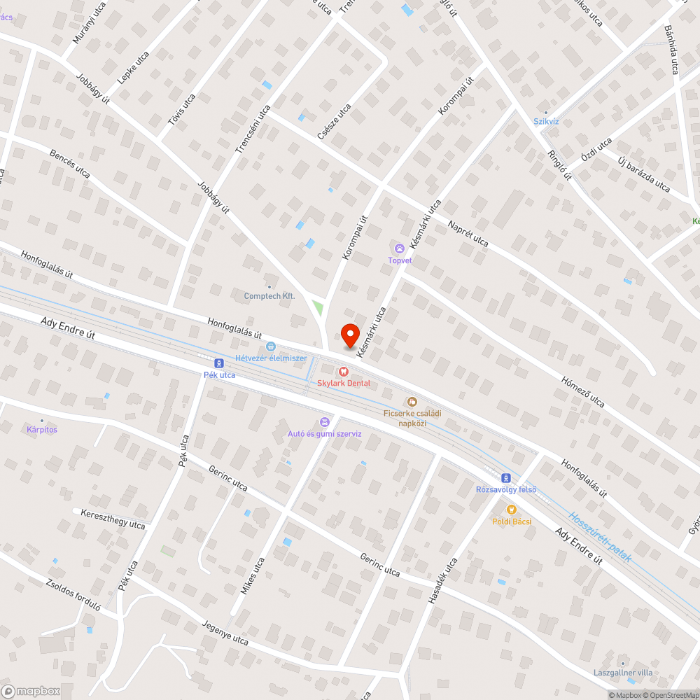 Lógó kábel bejelentés helye