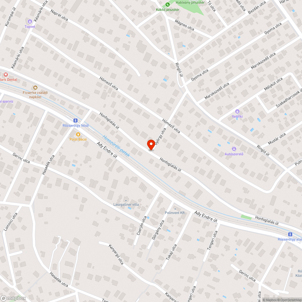 Megsüllyedt csap bejelentés helye