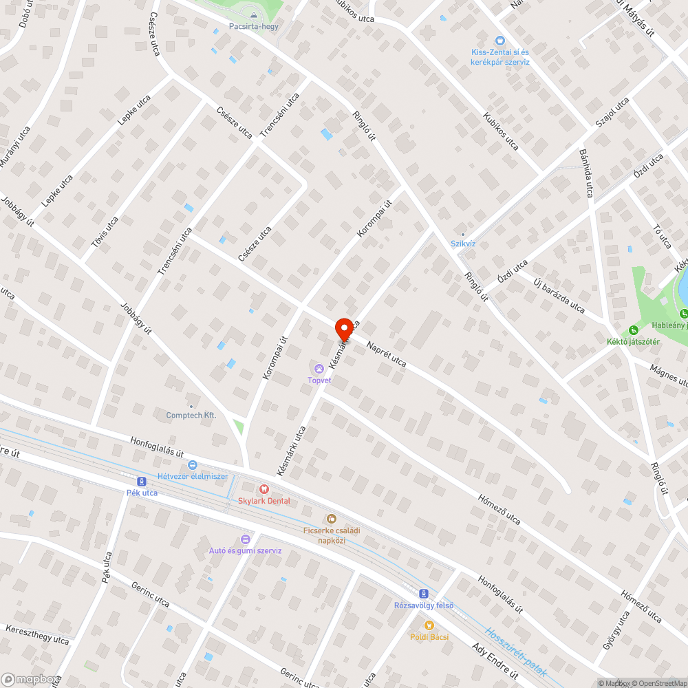 Lógó kábel II. bejelentés helye