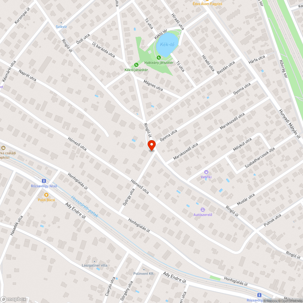 Rozsdás közműszekrény bejelentés helye