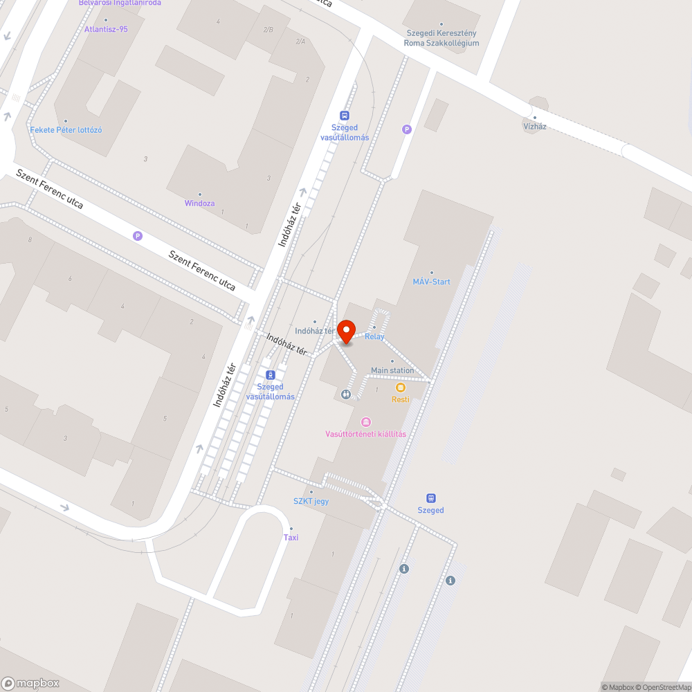 Sérült rámpa bejelentés helye