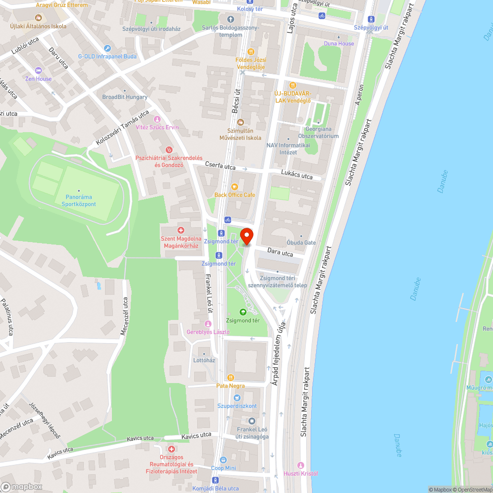 Graffiti bejelentés helye