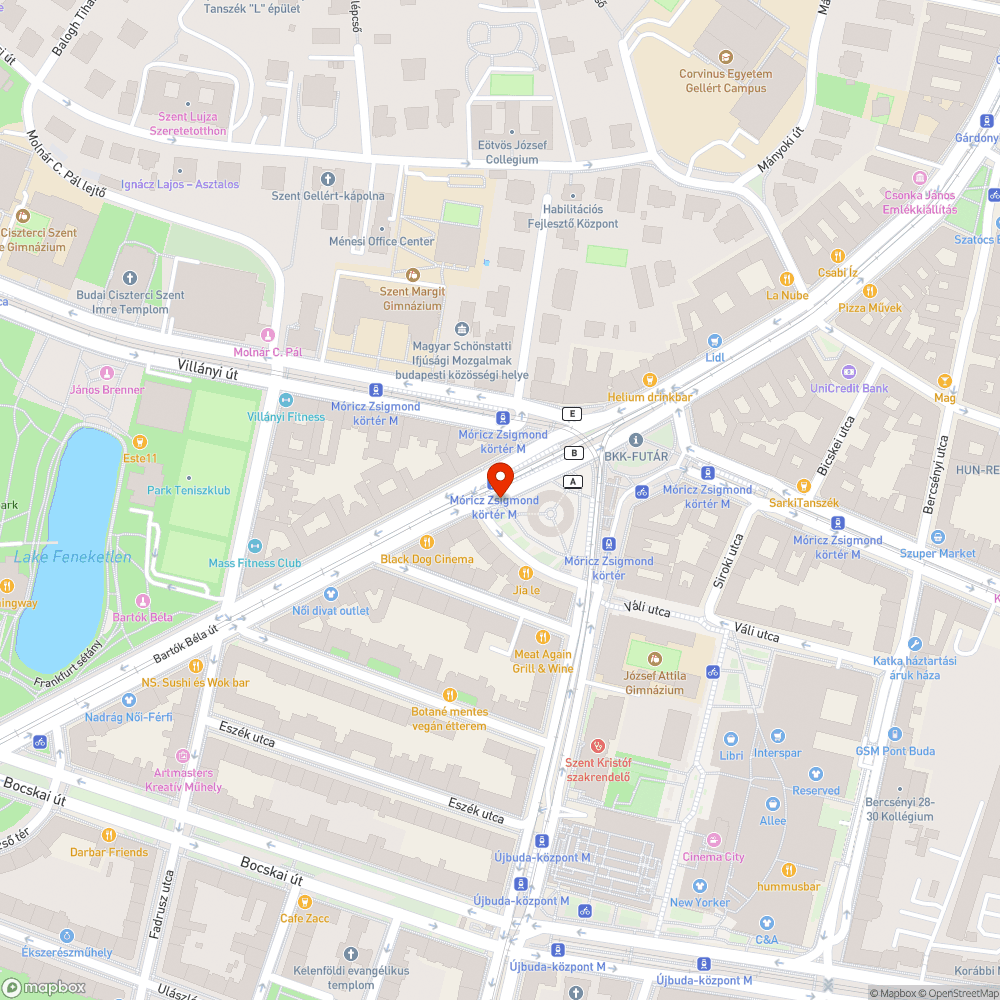 A probléma látható bejelentés helye