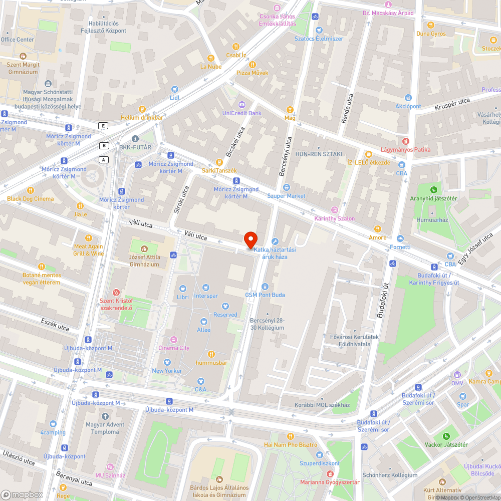 Iszonyatosan szemetes környék bejelentés helye