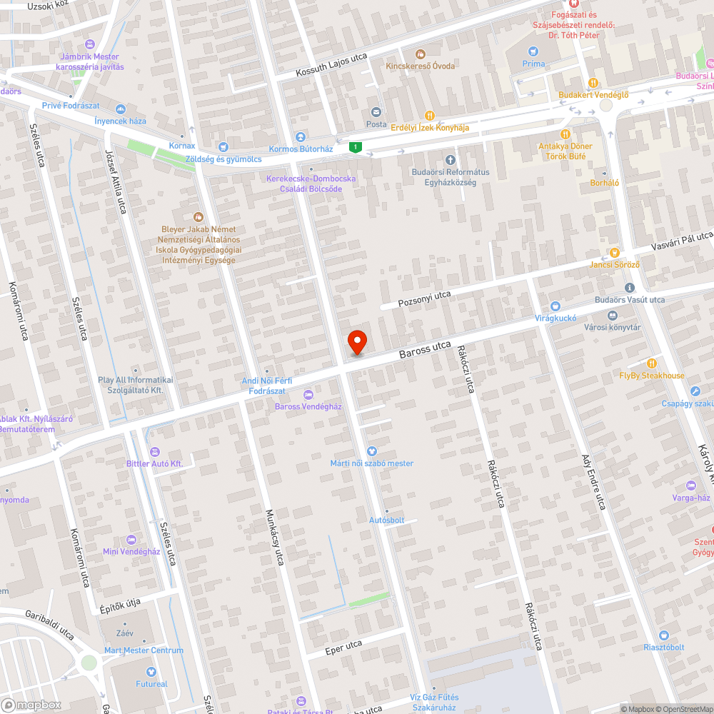 megsüllyedt víznyelő bejelentés helye