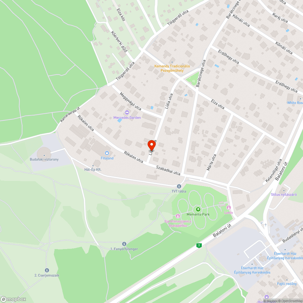 Hibás utcanévtábla bejelentés helye