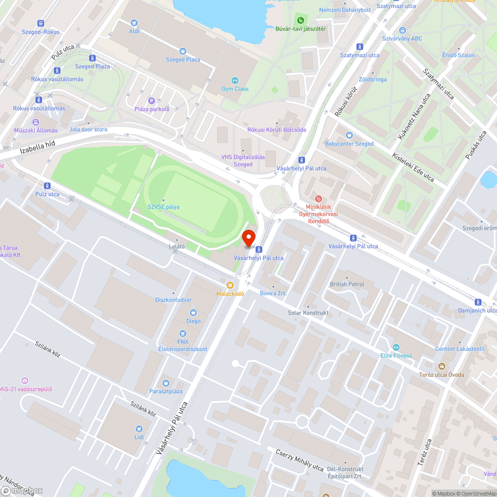 Eltűnt szemetes bejelentés helye