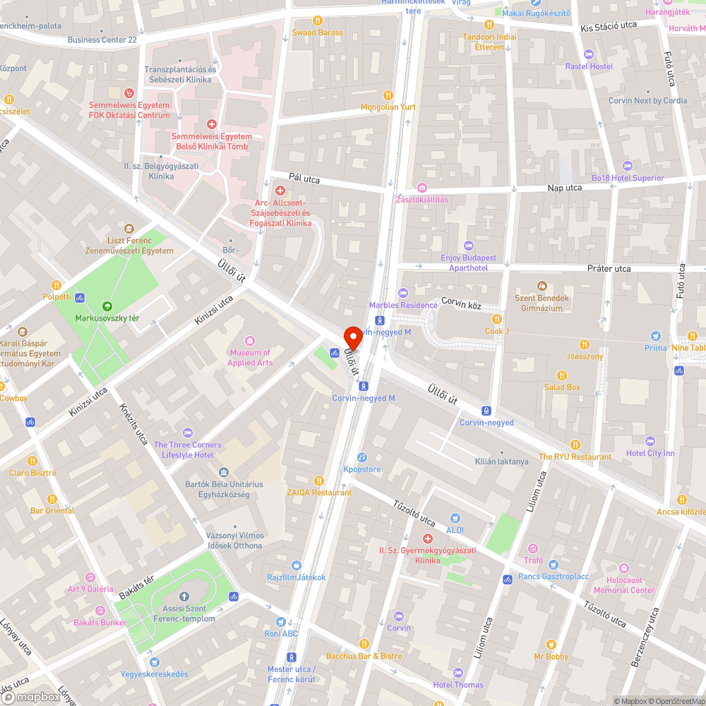 Lesüllyedt járda bejelentés helye