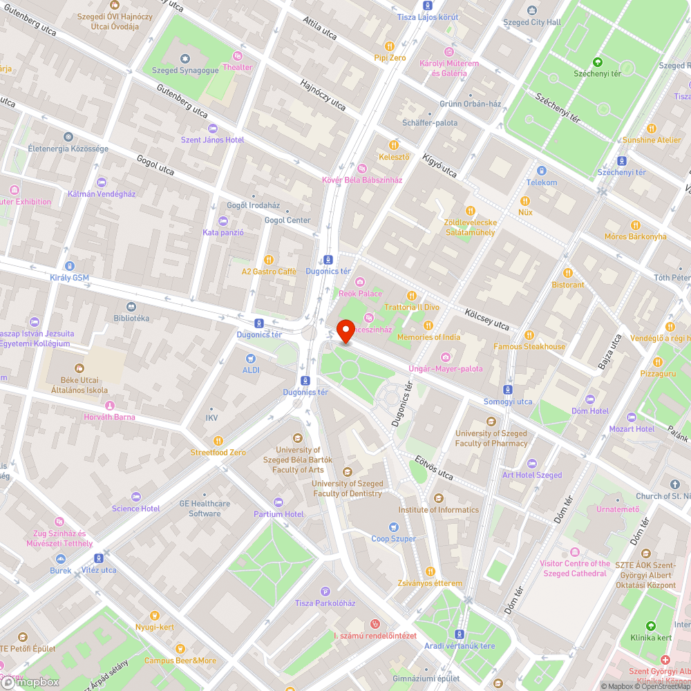 Kiégett izzó bejelentés helye