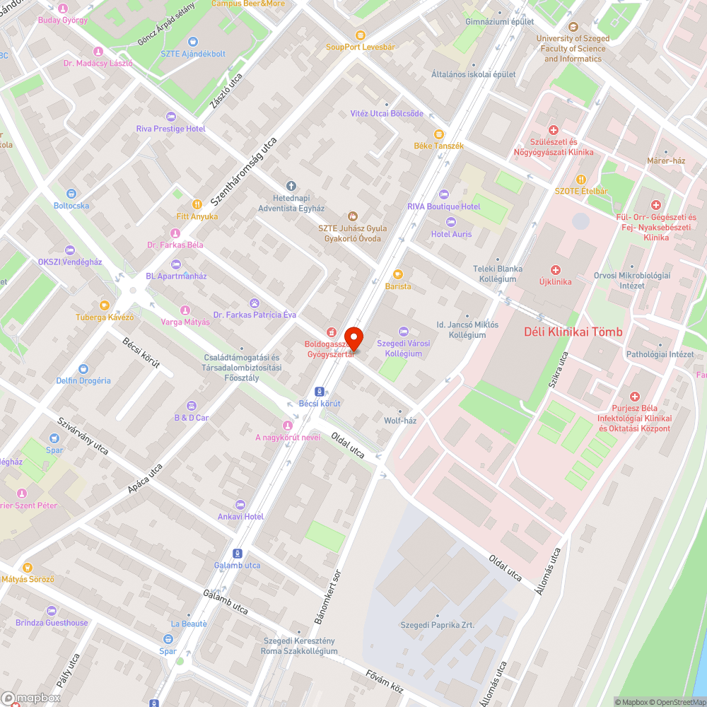 Elvékonyodott fedlap bejelentés helye