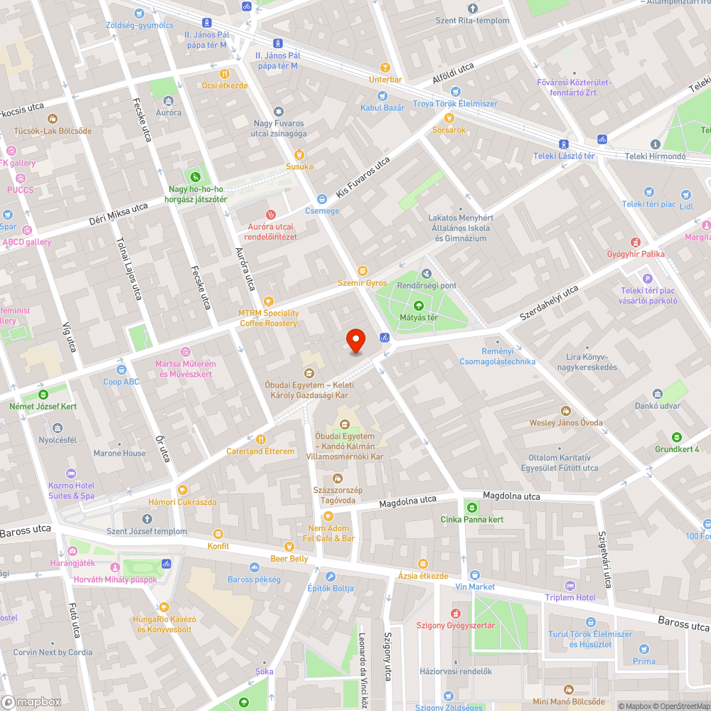 Üres planténerek bejelentés helye