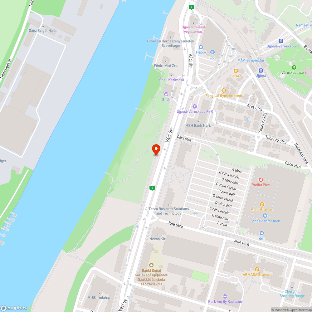 Üres fahely bejelentés helye