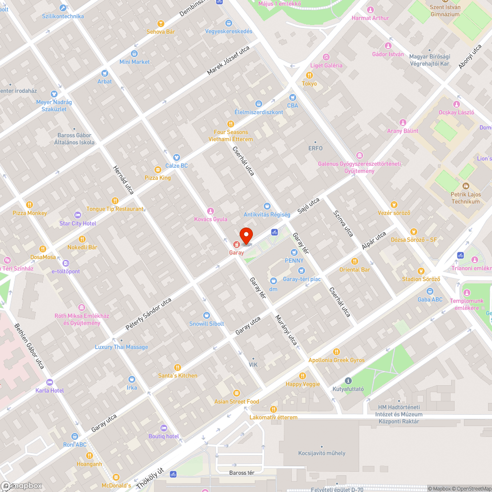 Kiszáradt fák bejelentés helye