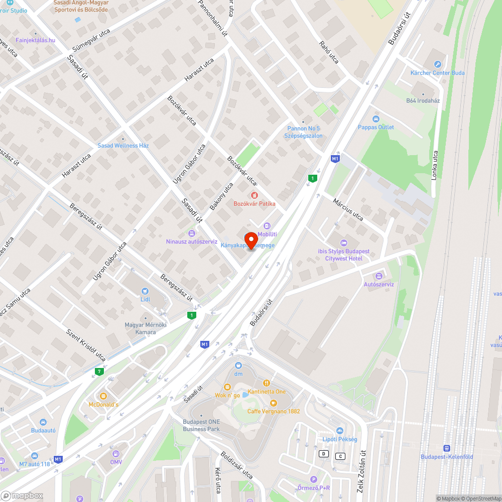 Plakát a villanyoszlopon Budaörsi - Sasadi bejelentés helye