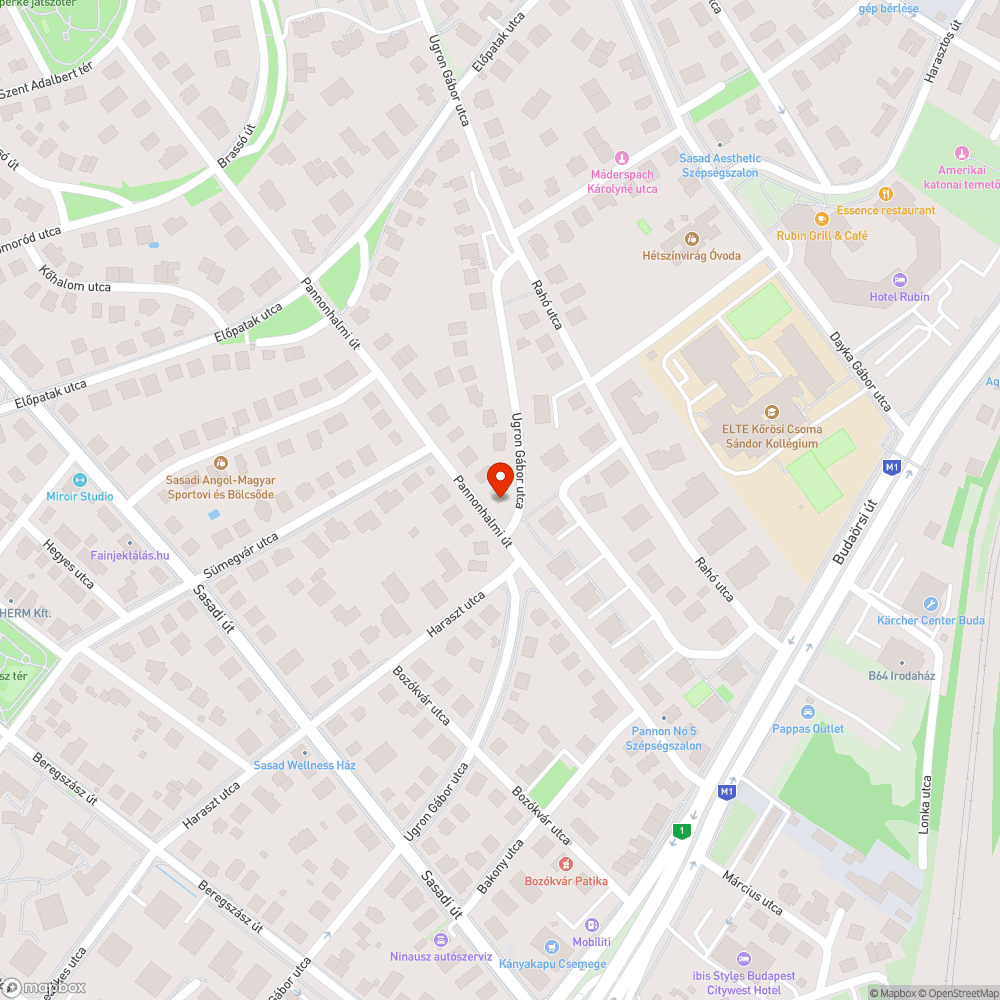 Széles repedések a járdán Pannonhalmi út bejelentés helye