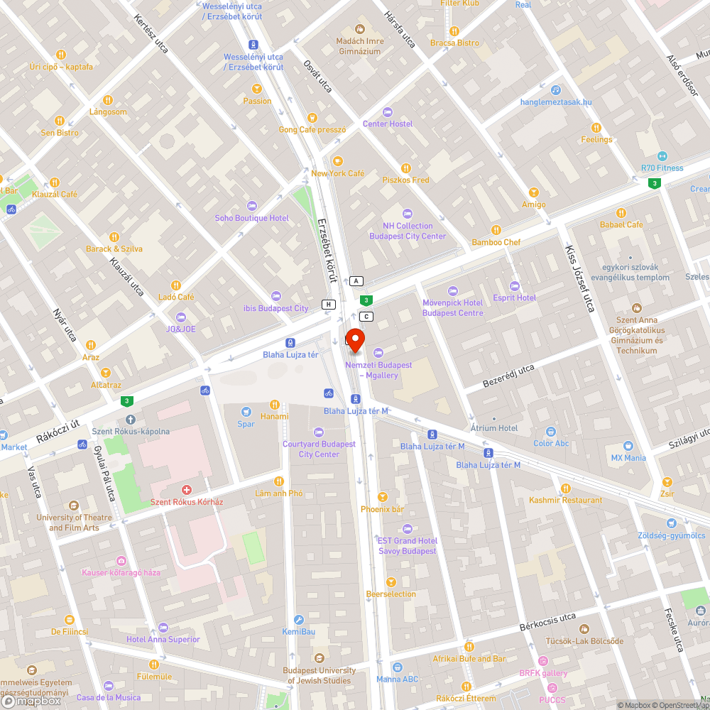 Üveg bejelentés helye