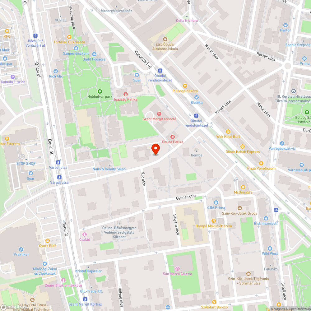 Kormányhivatal járdája poros bejelentés helye