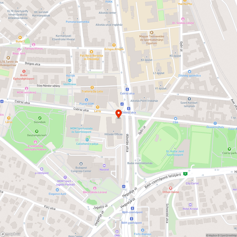 Kidöntött karó bejelentés helye