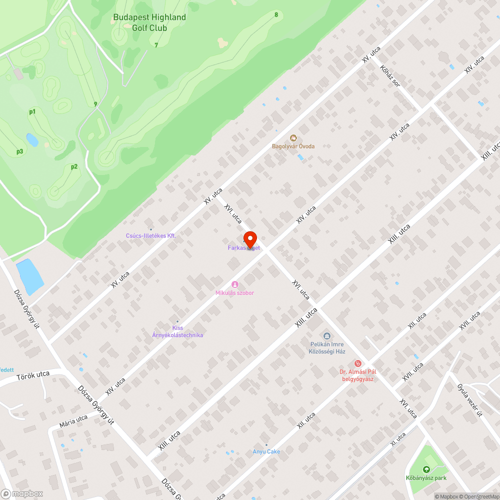 El nem szállított zöldhulladék bejelentés helye