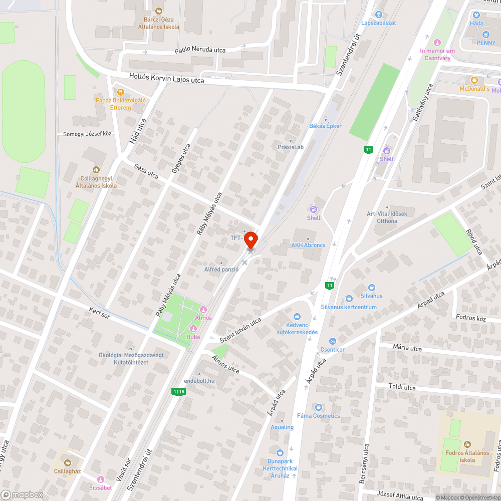 MÁV-HÉV: átjáró sorompóinak fényjelzői nem működnek bejelentés helye