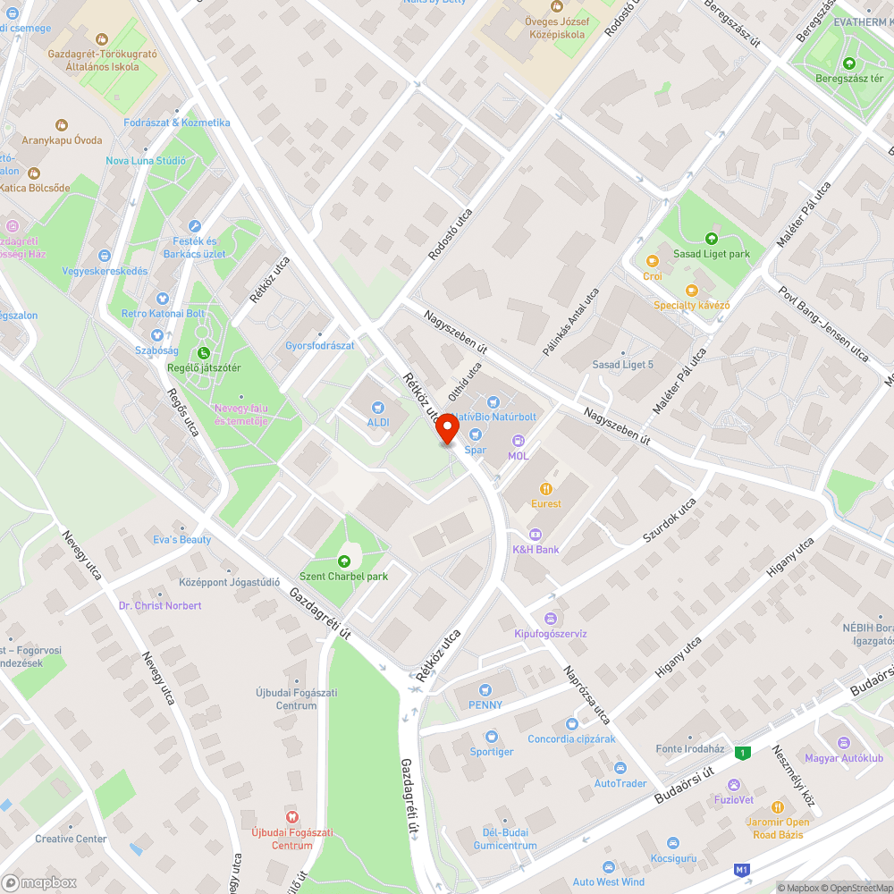 Teli szemetes az Eleven center előtt bejelentés helye