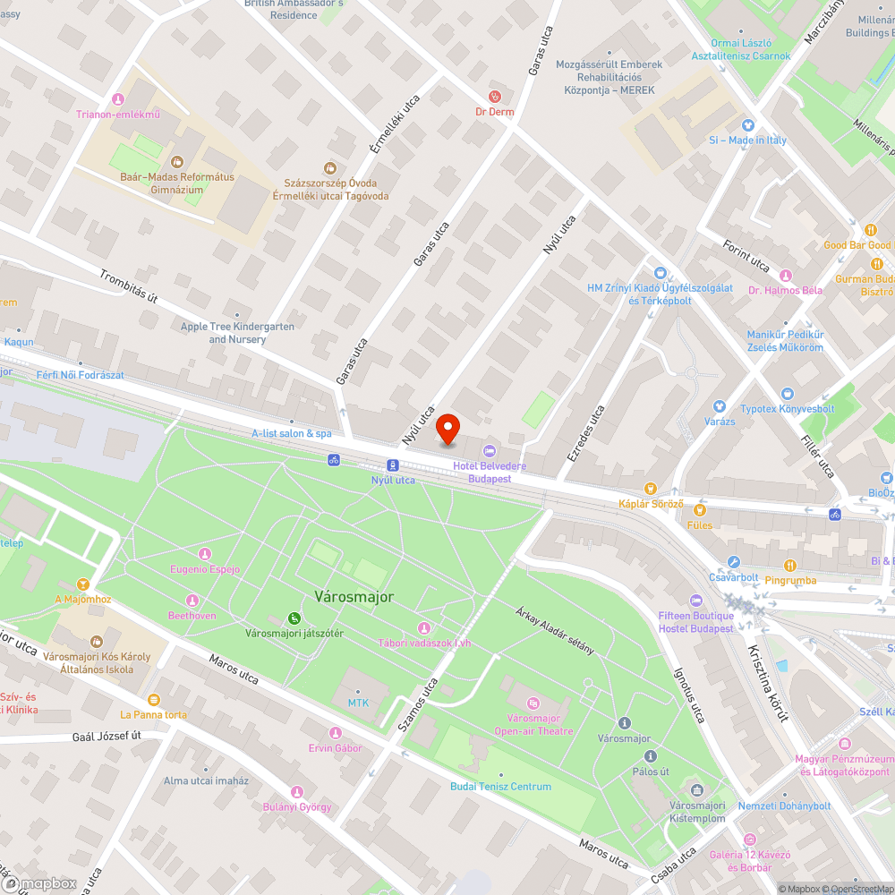 széthulló burkolat bejelentés helye