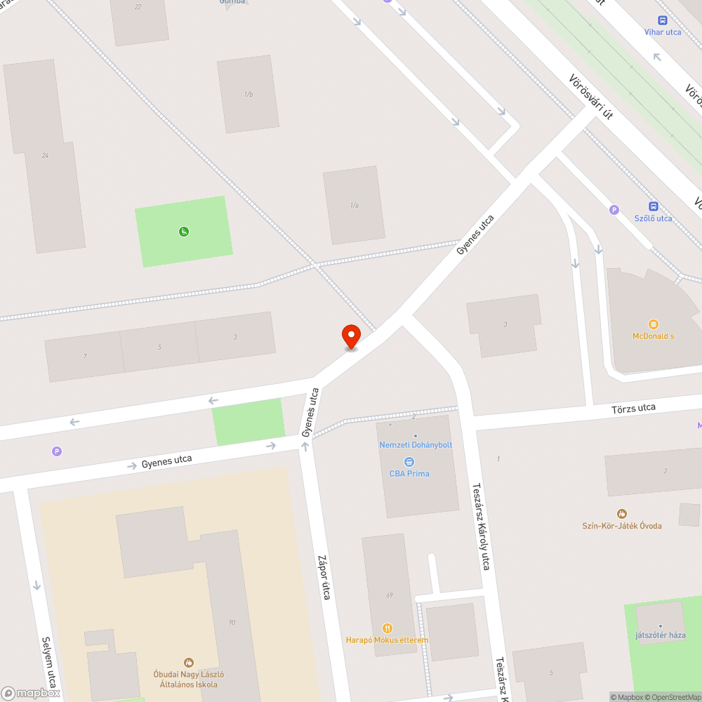 Beszakadt aknafedél bejelentés helye