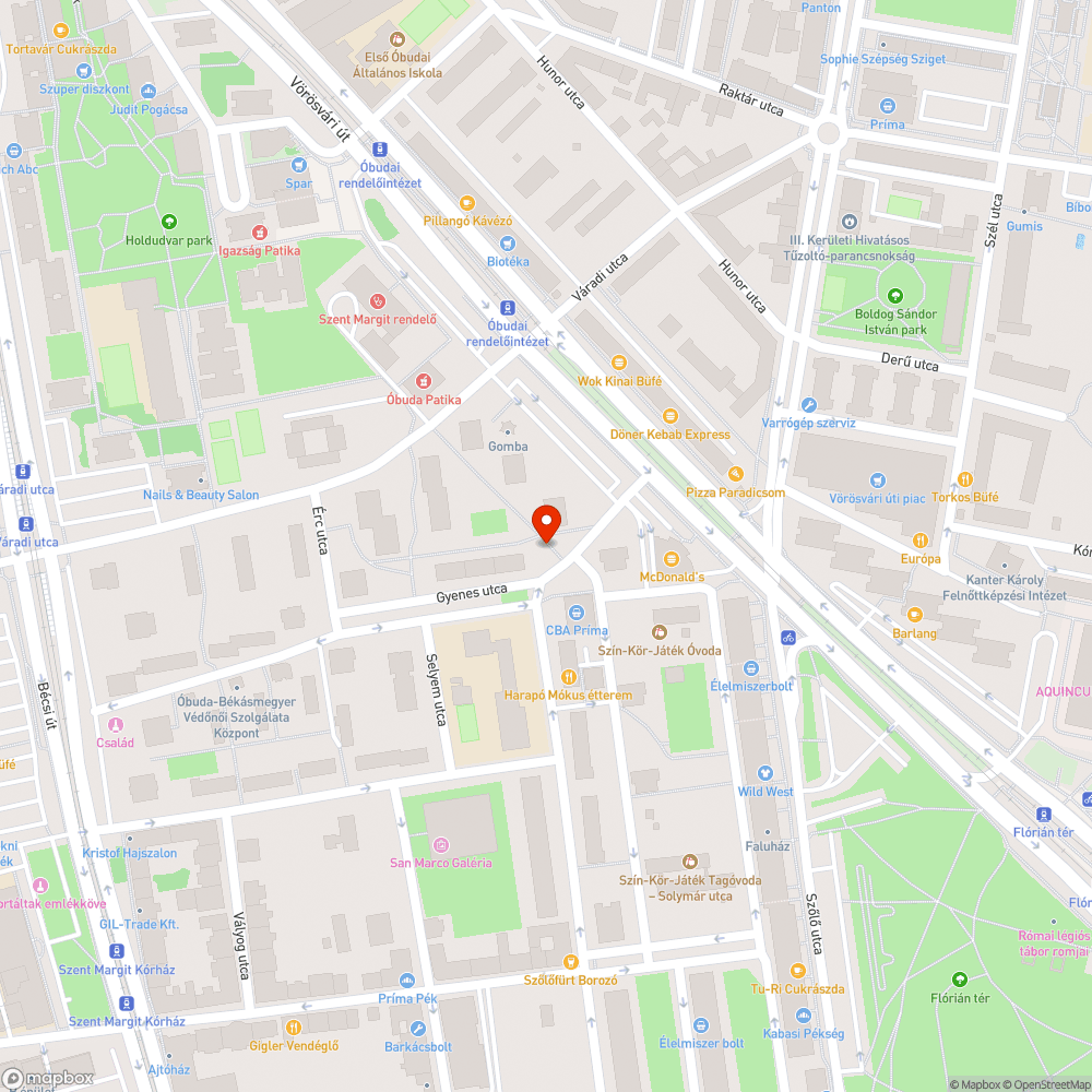 Aknafedél letört betonsarka bejelentés helye